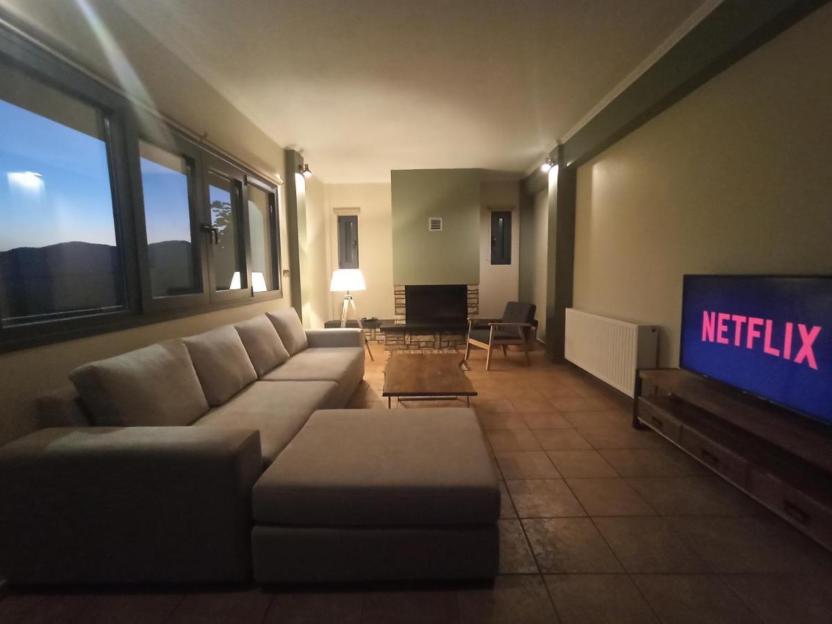 فيلا Elatos Boutique Mountainhouse كاربينيسي المظهر الخارجي الصورة